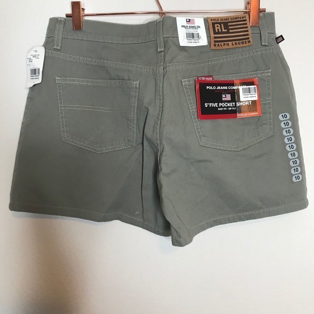 NWT vintage Ralph Lauren olive shorts‎